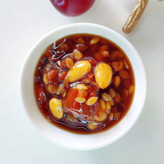 Aalu Bukhara Chutney with Badam