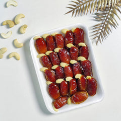 Stuffed Khajoor, Cashew Cream