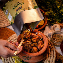 Chilka Aam Achar (Unpeeled Mango Pickle)