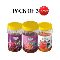 Pack of 3 – 400g Each | Triple Taste Trio