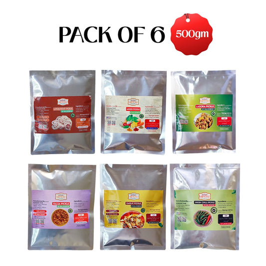 Pack of 6 – 500g Each | The Sharing Set