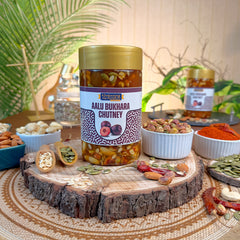Aalu Bukhara Chutney with Badam