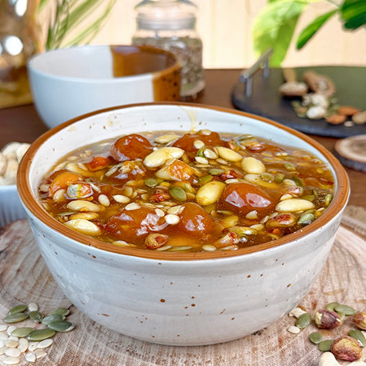 Aalu Bukhara Chutney with Badam