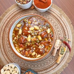 Aalu Bukhara Chutney with Badam